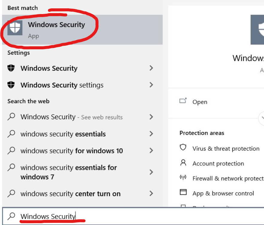 Windows Security